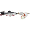 Блесна BLUE FOX Vibrax Chaser 16 г с силиконовой рыбкой, цвет S (BFVCH3-S)